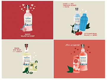 Teremana's Valentine's Day Campaign Example