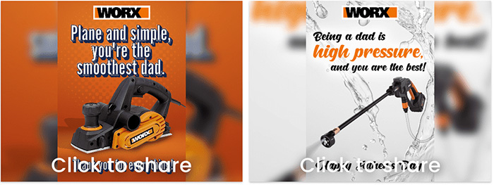 Father's Day Sweepstakes Example