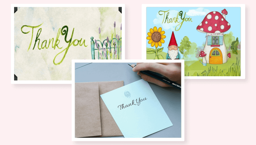 Three of The Ottawa Hopsital's employee appreciation eCards that patients can send to staff members