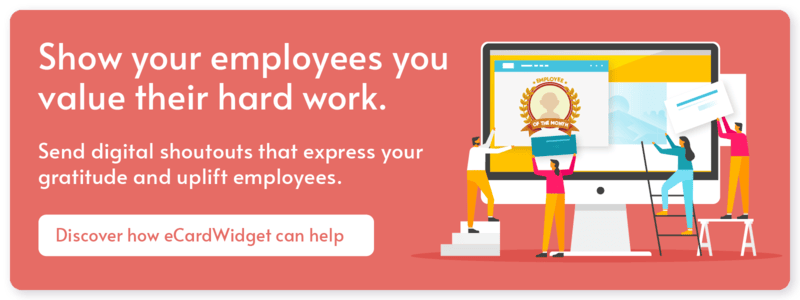 Show your employees you value their hard work. Send digital shoutouts that express your gratitude and uplift employees. Discover how our employee recognition software can help.