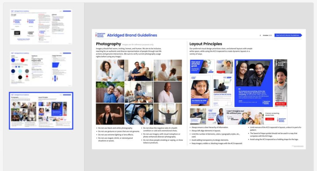 Part of communicating with corporate sponsors involves sharing media kits like this one.