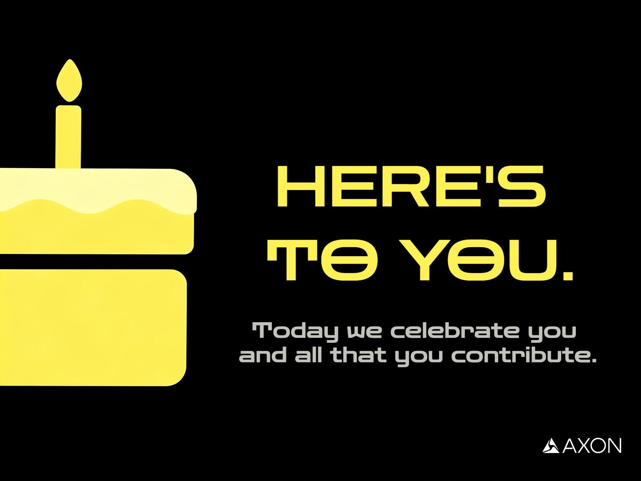 Axon's Employee Recognition eCards