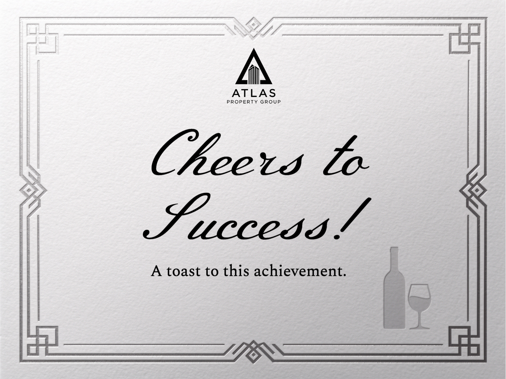 Atlas Property's Milestone eCards