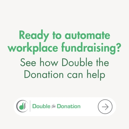 Interested in workplace giving? Get a demo of Double the Donation.