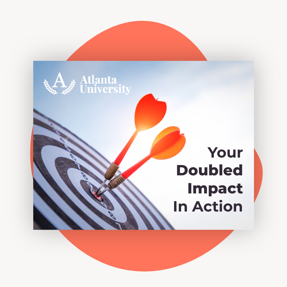 Example workplace giving impact update eCard