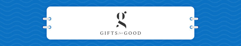 Gifts for Good is a corporate gifting company that allows your employees or customers to support social good with their gifts.