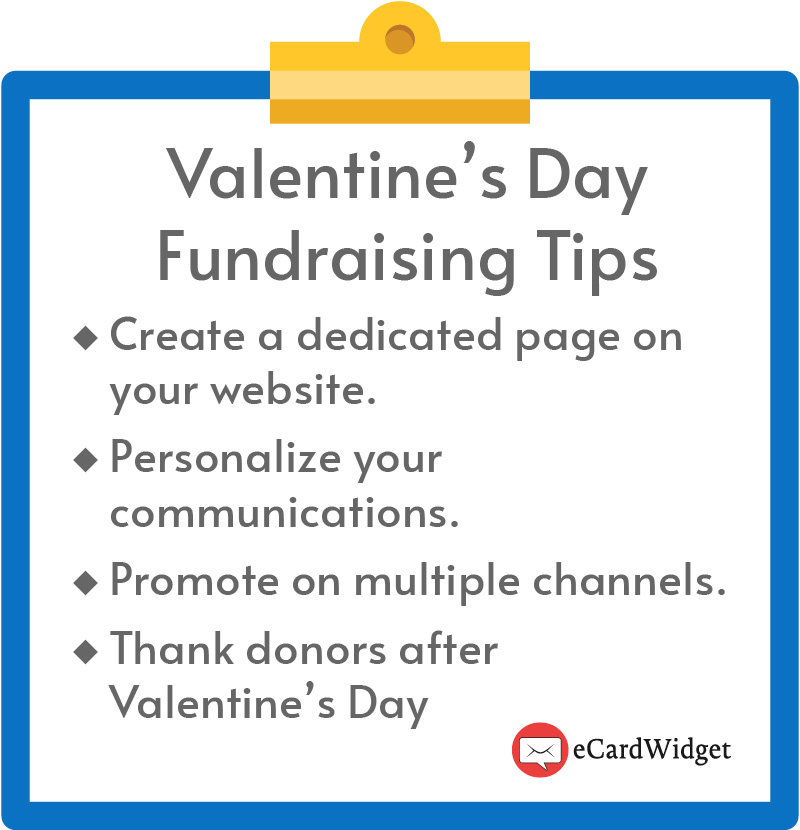 Follow the tips detailed below to enhance your nonprofit’s Valentine’s Day fundraising results.
