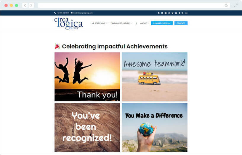 Check out these examples of employee recognition eCards from eCardWidget - click to learn more.