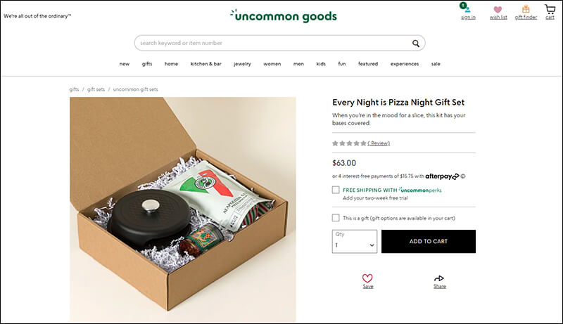 Uncommon Goods’ corporate gifting solution enables you to pick unique presents your employees and customers will remember.