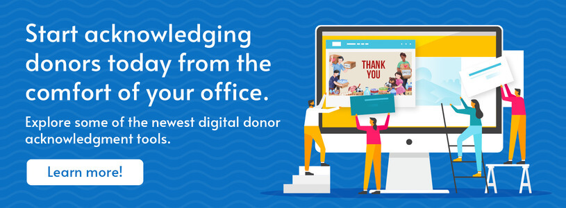 Get started with our favorite donor recognition idea: digital greeting cards.