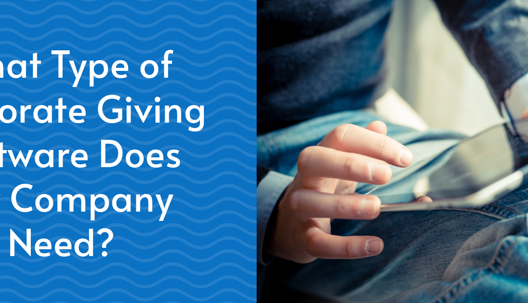 What Type of Corporate Giving Software Does My Company Need?